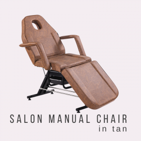 Professional Salon Teeth Whitening Manual Chair in tan