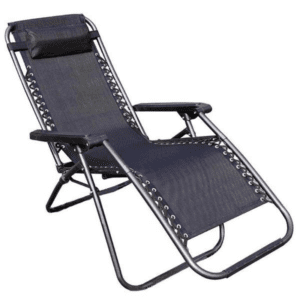 Mobile Black Chair for teeth whitening and salon mobile services - holds up to 150kg