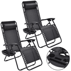 Teeth Whitening black mobile chair